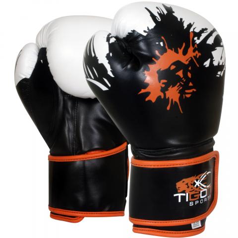 Tigon Boxing Gloves Fight Punch Bag MMA Muay Thai Sparring Kickboxing MMA 10oz 