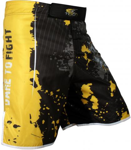 Dare To Fight shorts - Yellow