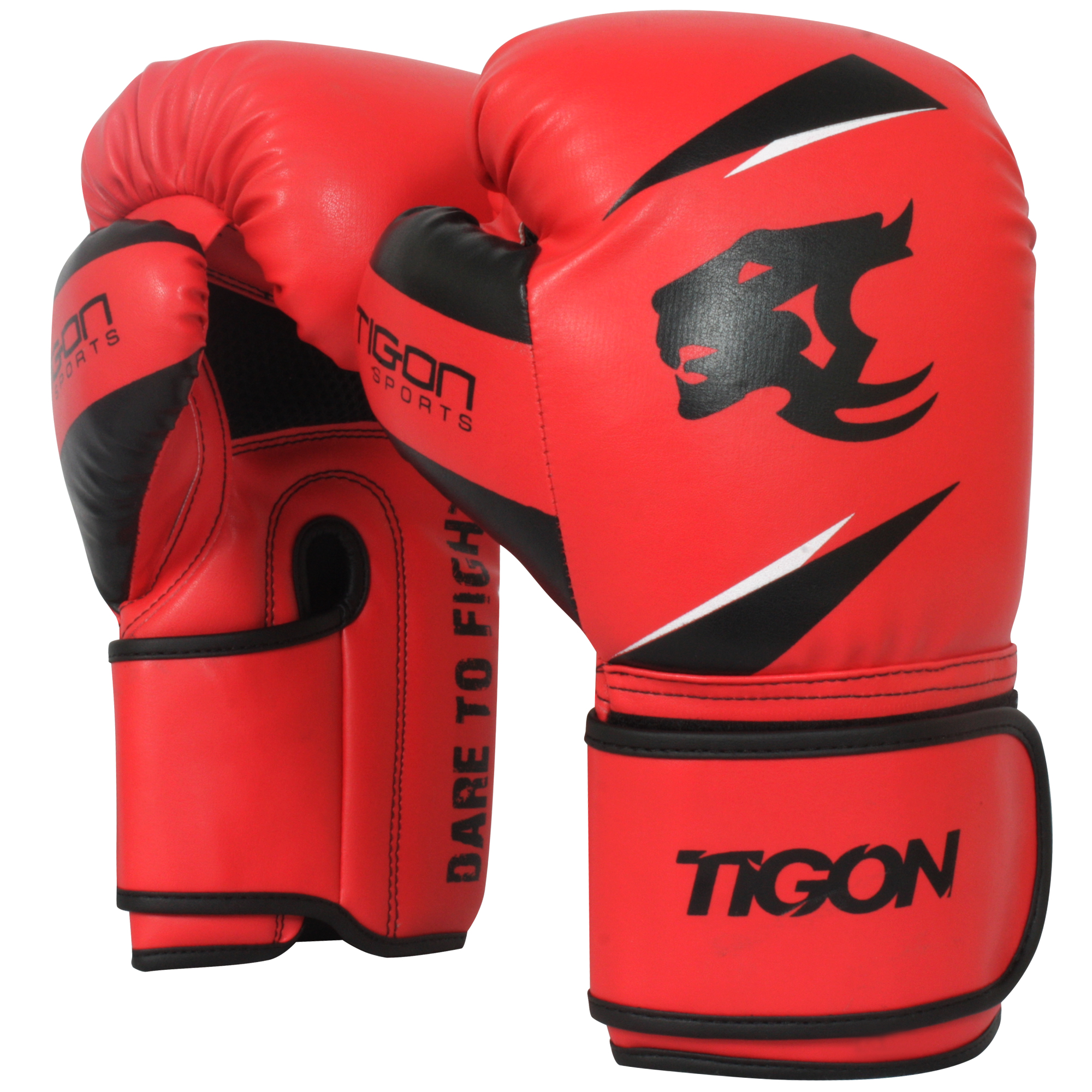 Tigon Semi Contact Point Gloves Boxing Muay Thai Kick Karate Taekwondo Red Blue 